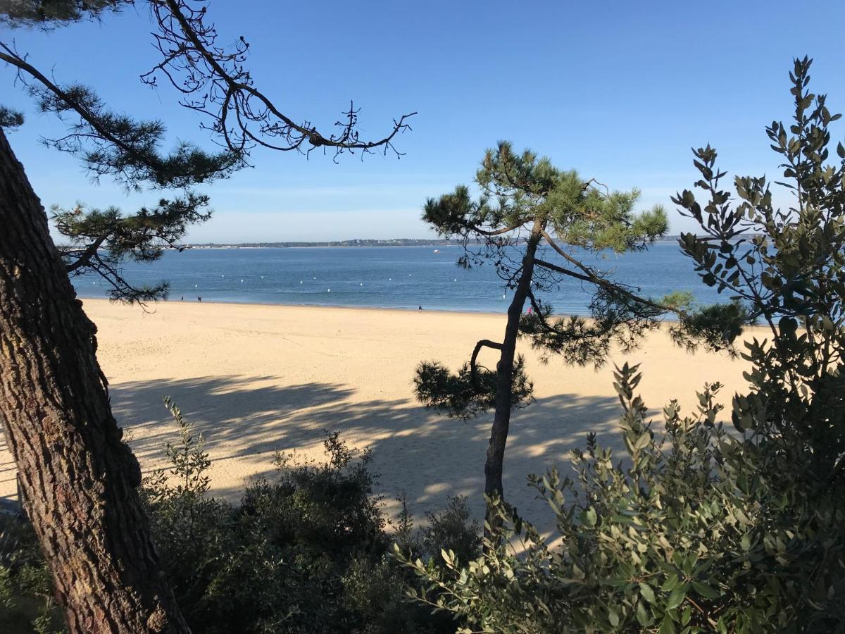Appartement Les Pieds Dans L Eau Acces Direct Plage Pereire, Parking Gratuit ,Wifi Аркашон Екстериор снимка